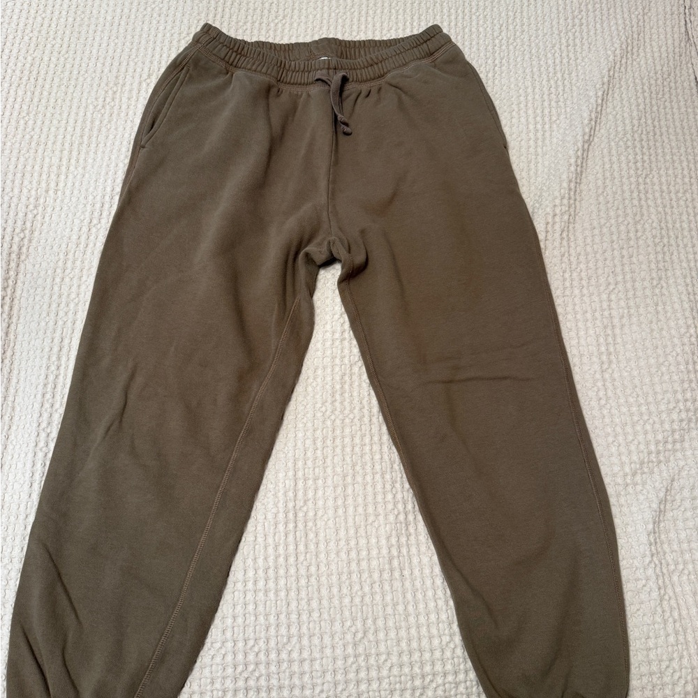 Richer Poorer Brown Sweatpants with Tapered Ankles